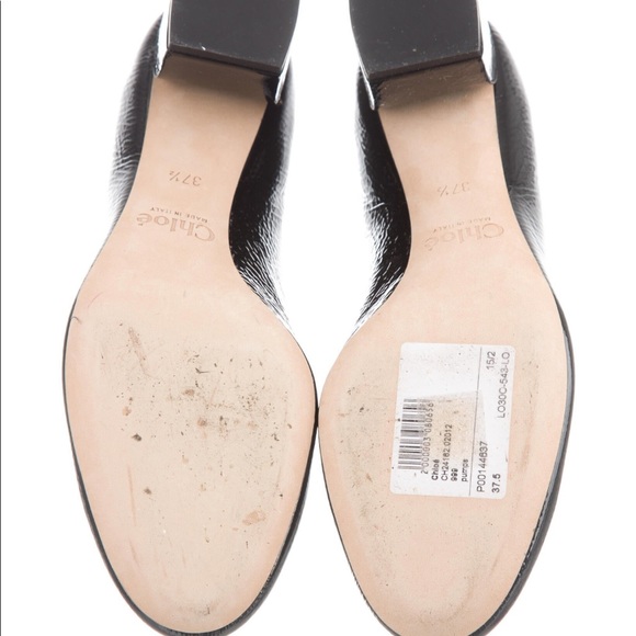 Chloe black patent pump - Picture 4 of 4